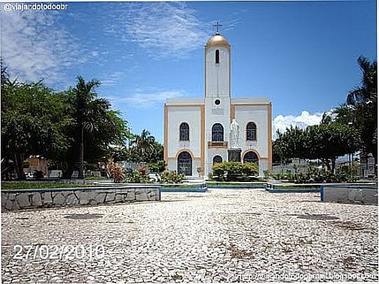 Igreja Matriz de Sant’Ana na cidade de Boquim