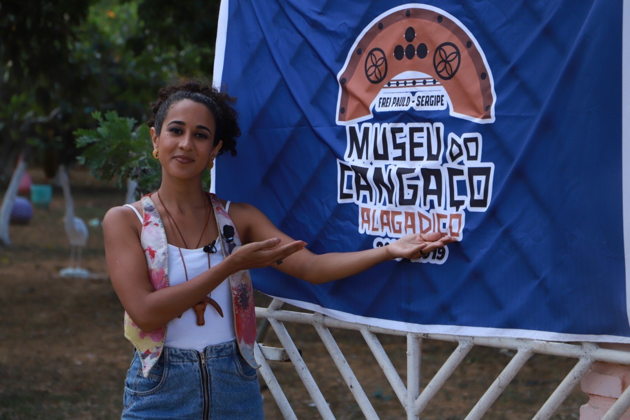 Apresentação do Museu do Cangaço no povoado Alagadiço, em Frei Paulo