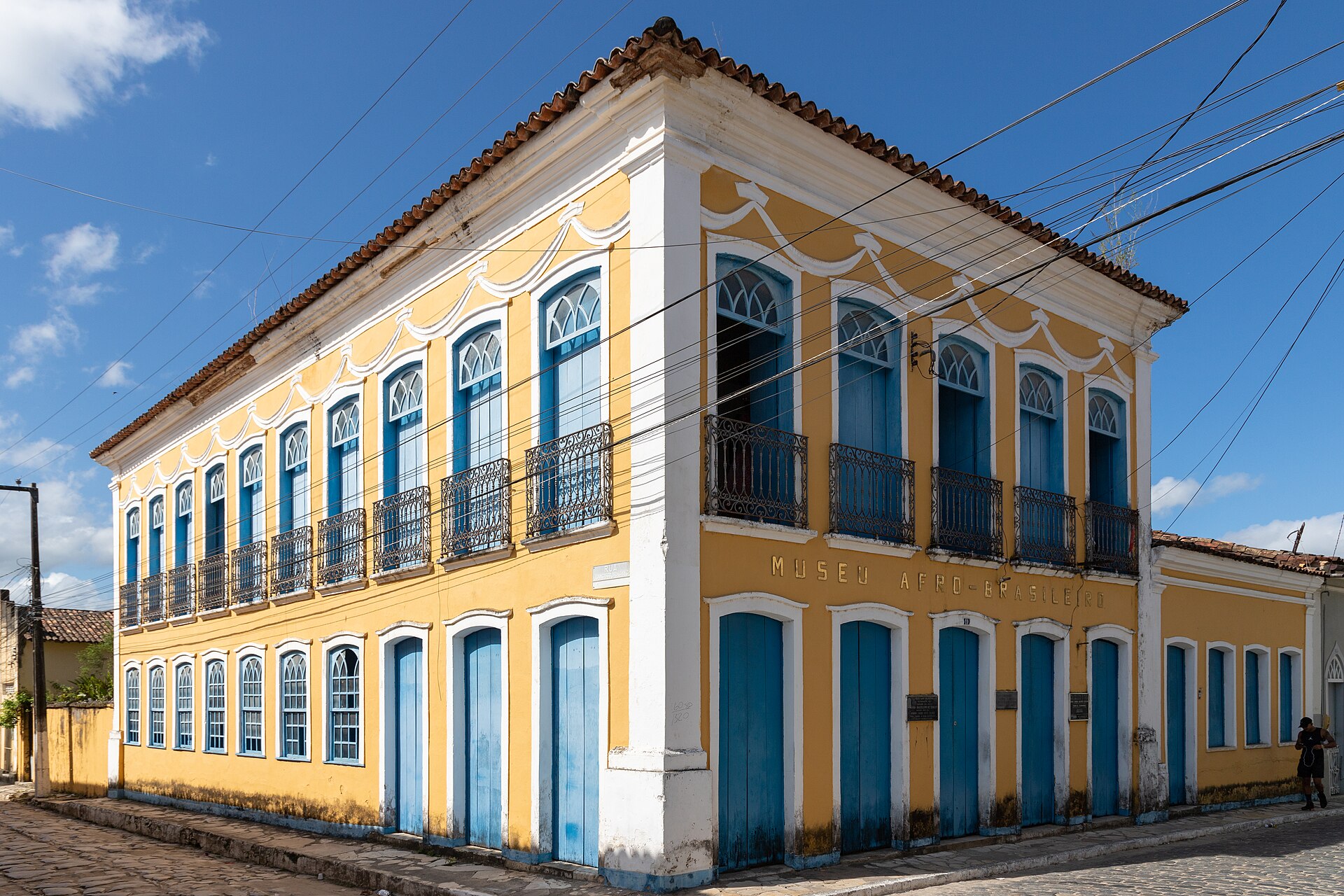 Fachada do Museu Afro-Brasileiro de Sergipe em Laranjeiras